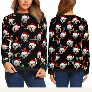 Custom Ugly Christmas Face Sweatershirt & Hoodie, Personalized Dog Face Couples Hoodie , Custom Sweatershirt for man woman, Christmas gift. il_794xN.5605611729_2p3t.jpg