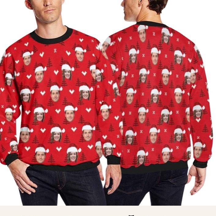 Custom Ugly Christmas Face Sweatershirt & Hoodie, Personalized Dog Face Couples Hoodie , Custom Sweatershirt for man woman, Christmas gift. il_794xN.5605611737_ogs5.jpg