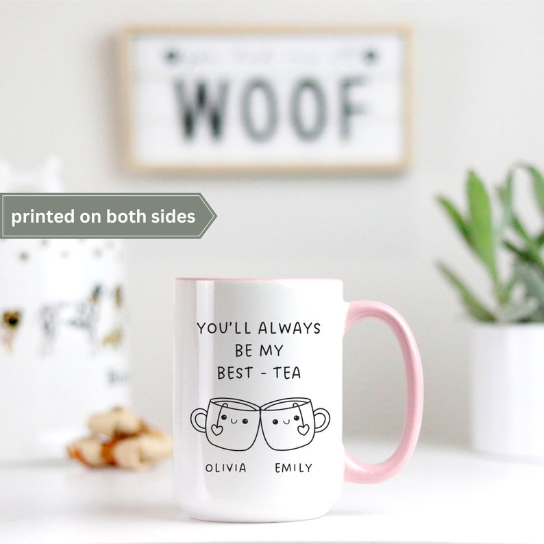 Best Friend Gift, Custom Bestie Mug, Personalized Best Friend Gift, Friendship mug, Friend Birthday, Christmas Gift, Long Distance