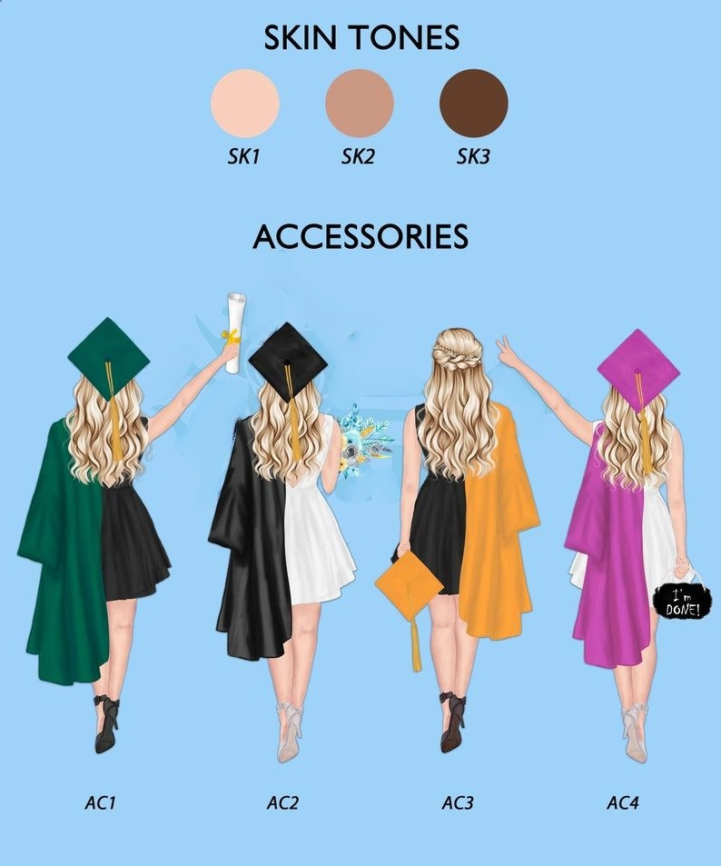 Personalized Graduation Cap Topper, Black Queen Grad Cap Topper, Class Of 2025, I Chose My Path But God Ordered My Steps, Graduation Decor