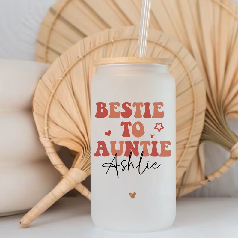 Best Friend to Auntie Pregnancy Announcement, Auntie to be Gift, Promoted to Auntie Gift, Pregnancy Announcement Best Friend New Aunt Gift