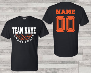 Personalized Basketball Team Shirt: Custom Name & Number