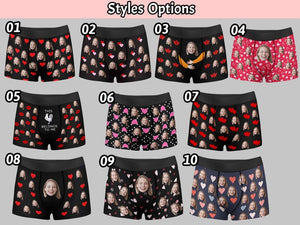 Personalized Underwear for Men, Custom Boxers with Picture, Underwear with Photo, Father's Day Gift for Dad, Popular Gift for Papa Grandpa