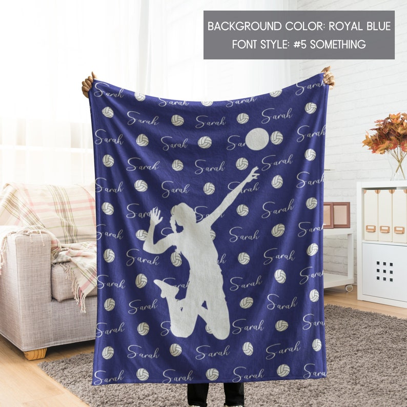 Personalized Softball Blanket for Daughter, Grandkids, Bestie, Teammate, Custom Girls' Sports Blanket Throw, Customize Girl Sports Gift