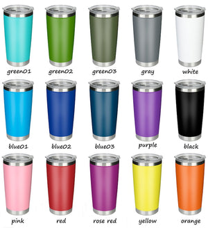Custom Laser Engraved Portrait Tumbler: Personalized Photo Travel Cup