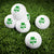 St. Patrick's Day Golf Balls, Irish Golf Gift, Custom Monogram Golf Balls, Shamrock Gift for Husband, Gift for Dad, Men's Clover Golf Gift