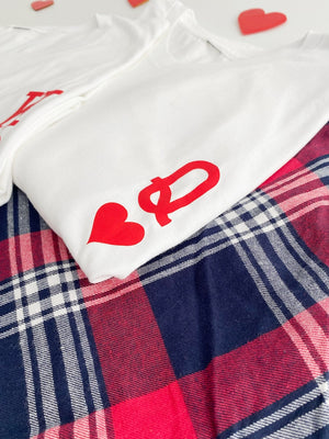 King and Queen Matching Pajamas: Valentine's Day Couple Gift