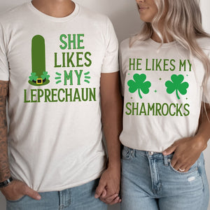 St. Patty's Day Couple Shirt, Funny St Patrick's Day T-Shirt, Funny Couples Shirts, Matching St Patricks Day, St. Patrick's Couple Tee Gift