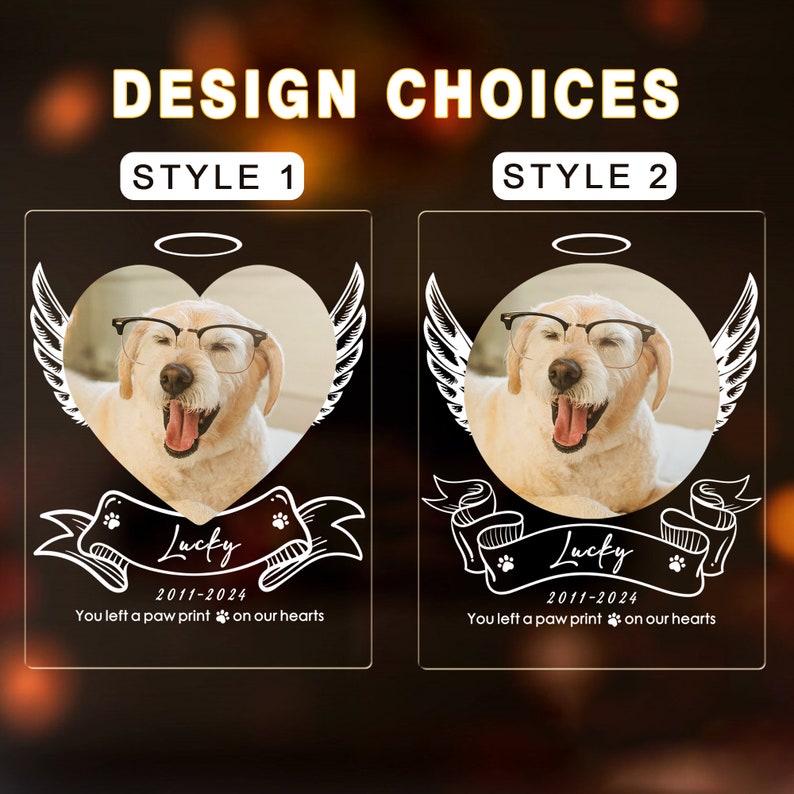 Custom Pet Photo Night Light, Personalized Gifts for Pet Loss, Dog Cat Night Light, Pet Loss Gift, Custom Pet Print, Pet Memorial Frame il_794xN.5701539525_sc49.jpg