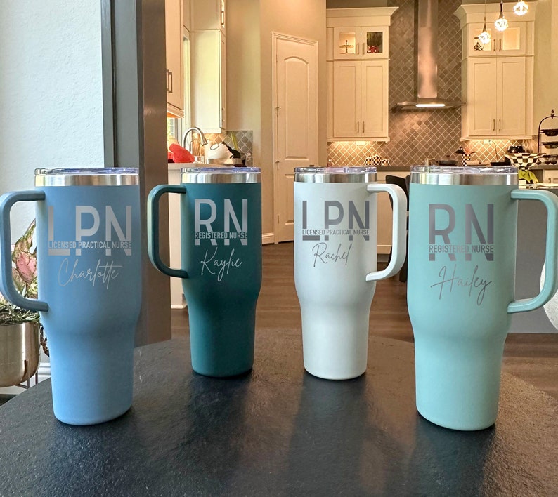 Personalized Nurse 40OZ Tumbler, Medical Tumbler, Nurse Gift, Nursing Student, RN LPN, Nurse Graduate, Doctor Gift, Nurse Appreciation Gift