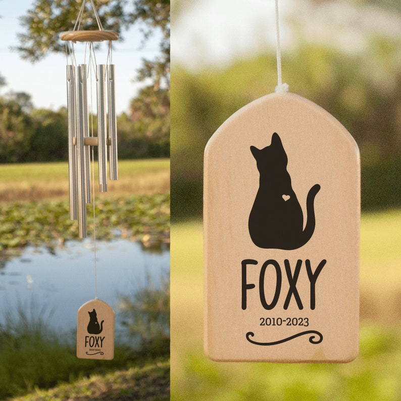 Pet Memorial Wind Chimes, Personalized Wind Chimes, Dog Memorial Gift, Pet Memorial Wind Chime, Bereavement Gift, Dog Memorial, Dog Pet Loss