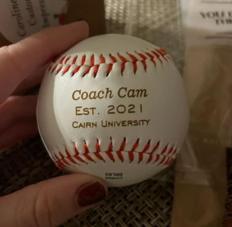 Ring Bearer Gift, Personalized Baseball, Custom Baseball, Ring Security, RingBearer Gift, Junior Groomsman, Baseball Gift