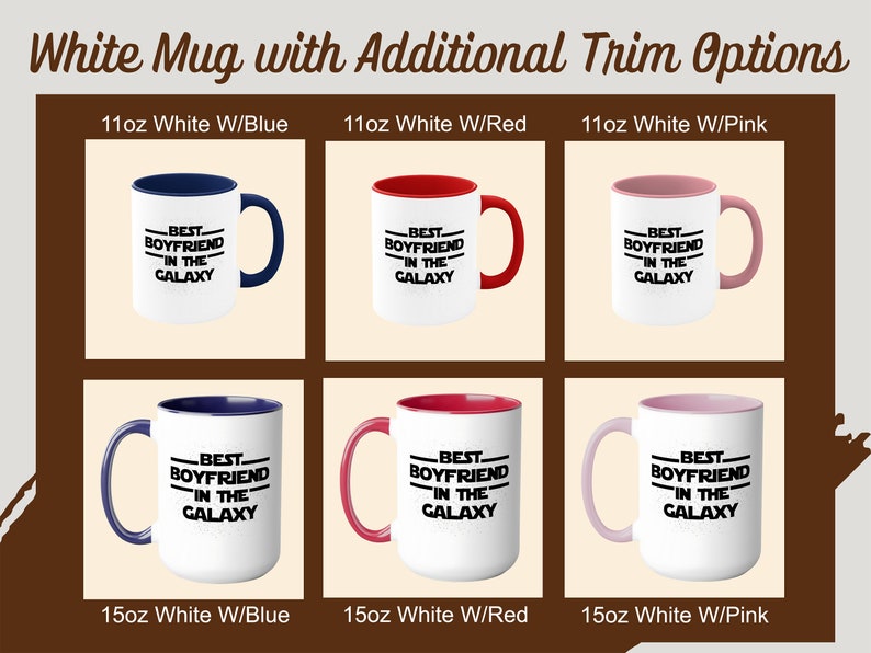 Best Boyfriend In The Galaxy Mug, Funny Coffee Mug Perfect Gift For Boyfriend, Star Wars Inspired Gift, Best Boyfriend Gift, Valentines Day Gift