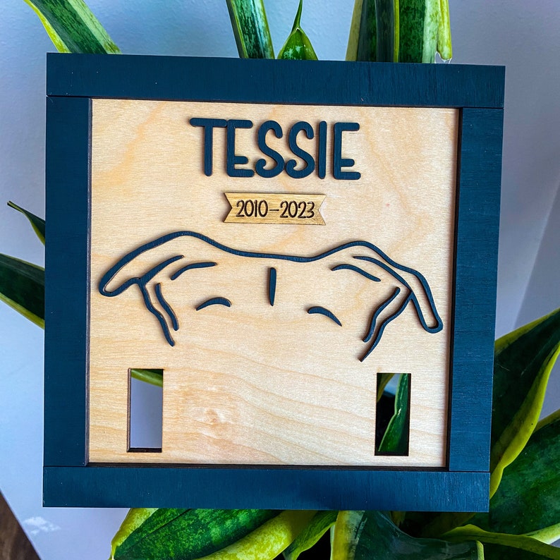 Dog Memorial Sign, Pet Memorial, Dog Remembrance, Pet Remembrance, Dog Collar Frame, Pet Collar Memorial, Memorial Pet Collar Frame