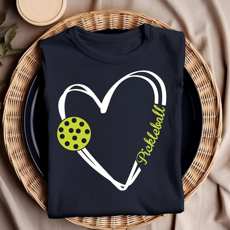 Pickleball Heart Shirt