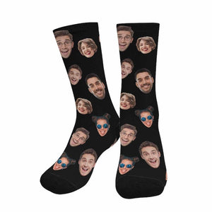 Personalized Socks for Dad, Custom Face Socks, Customized Socks with Photo, Dad Face on Socks, Photo Socks, Custom Father's Day Gift for Dad