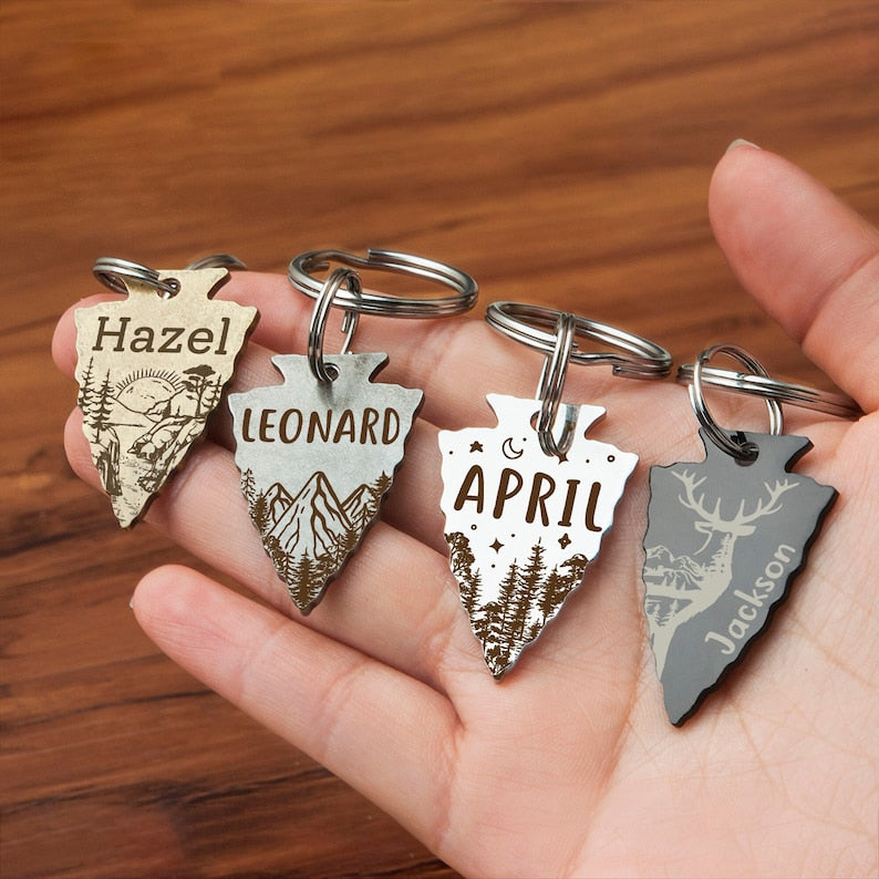 Dog Tag - Arrowhead Dog ID Tag - Dog Tag for Dogs Personalized - Dog Name Tag - Pet ID Tag - Unique Dog Tag - Engraved Dog Tag - Dog Gifts