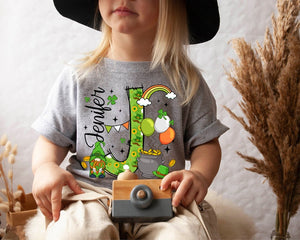 St Patricks Day Shirt For Kids, Custom Kids Name Patricks Shirt, Alphabet Name Toddler, Kids St Patricks Day Shirt, Alphabet Shirt For Kids