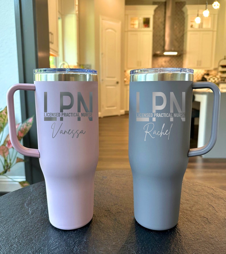 Personalized Nurse 40OZ Tumbler, Medical Tumbler, Nurse Gift, Nursing Student, RN LPN, Nurse Graduate, Doctor Gift, Nurse Appreciation Gift