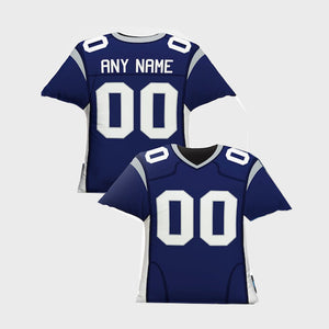 Custom Football Jersey Pillow Customized Football Uniform Pillows Case, Pillow Home Decorations Christmas Gift For Sport Lovers