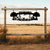 Personalized Ranch House Metal Sign, Custom Farmhouse Unique Metal Name, Ranch Name Metal Sign, Best Anniversary Gift, Family Gift