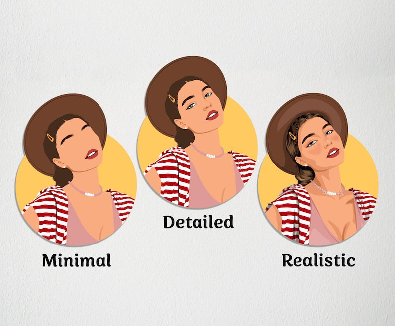 couple portrait canvas, gift for couple, faceless portrait, engagement drawing, boyfriend portrait, family portrait, custom gift, Faceless Gift