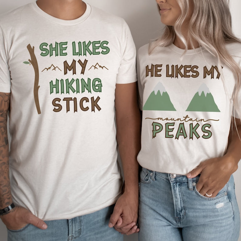 Couple Matching Shirts, Adventure T-Shirts, Matching Couples, Matching Honeymoon Shirts, Hiking Shirt, Road Trip Shirt, Camping Matching Tee