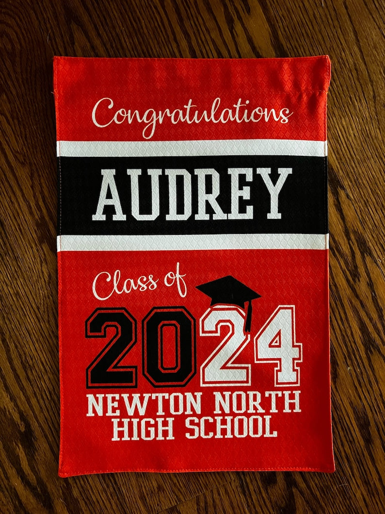 Graduation Senior Flag Class of 2025 Personalized