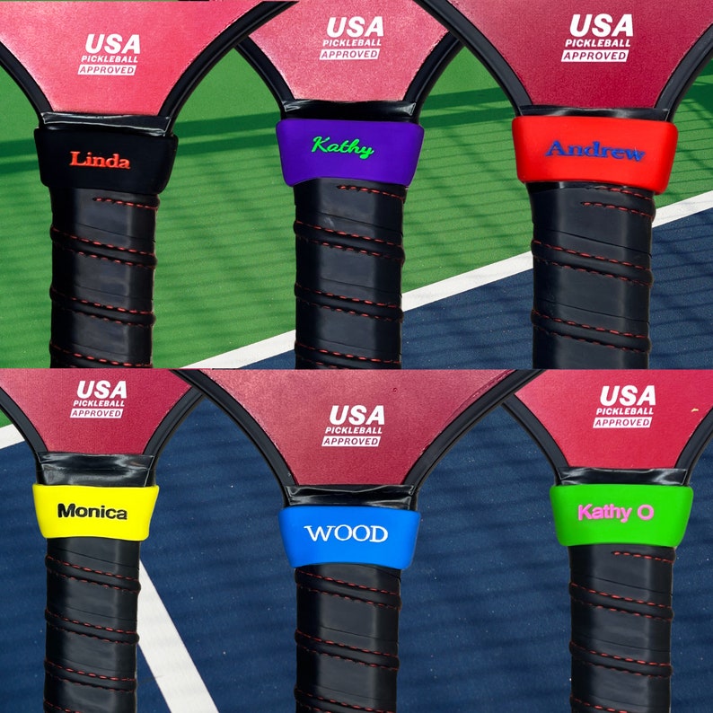 Custom Pickleball Band, Personalize your Paddle, Custom band, custom paddle band, custom tennis, custom grip, Sport accesories