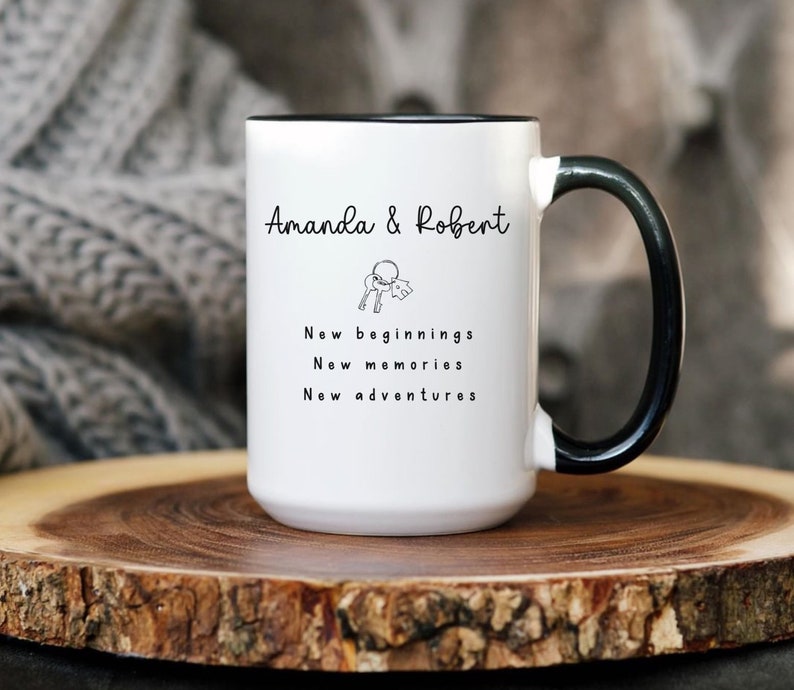 New Home Gift, Personalized New Home Mug, New Home Gift Basket, New Homeowner, New Homeowner Gifts Realtor Gift Custom Homeowner Mug Realtor