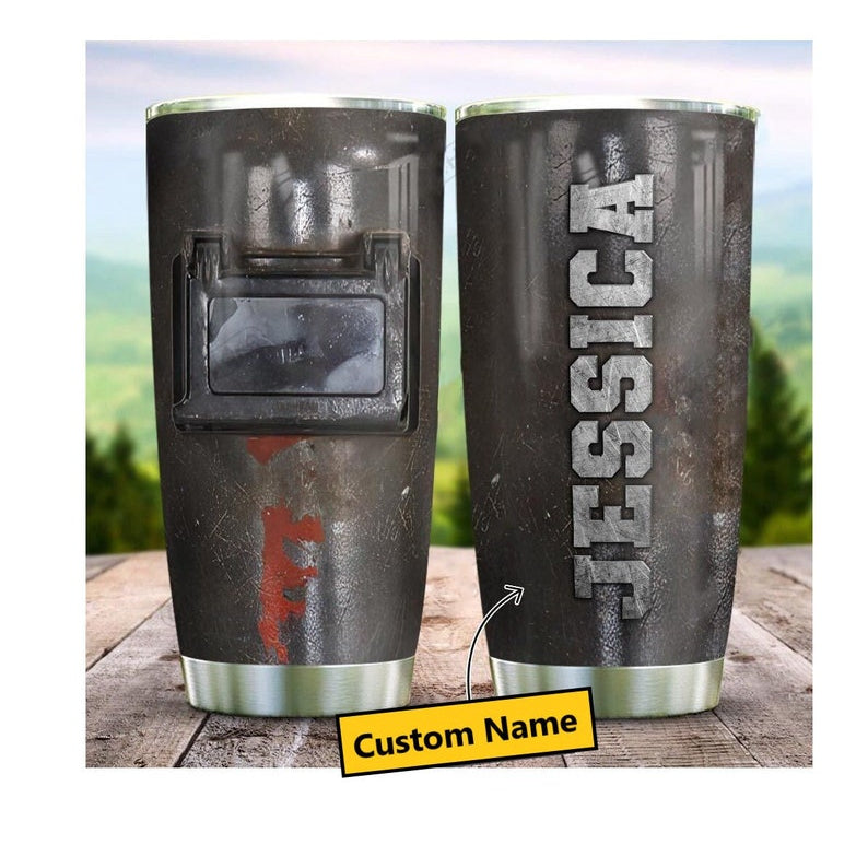 Personalized Welder Tumbler, Gifts for Welders, Torch Gift, Gifts for Mechanics, Welder Gifts For Men, Welding tumbler, Welder Dad Gift