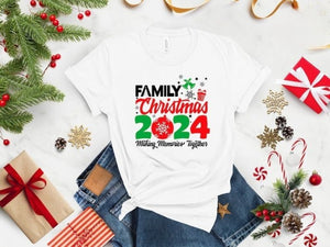 Family Christmas 2024 Making Memories Together Shirts, Christmas Family Shirt, Christmas Group Shirt, Christmas Gifts