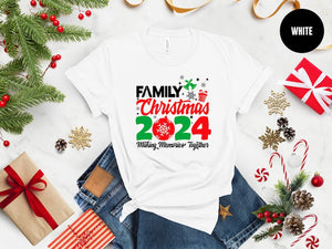 Family Christmas 2024 Making Memories Together Shirts, Christmas Family Shirt, Christmas Group Shirt, Christmas Pajamas, Christmas Gifts