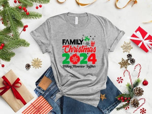 Family Christmas 2024 Making Memories Together Shirts, Christmas Family Shirt, Christmas Group Shirt, Christmas Gifts