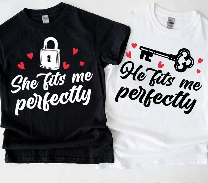 Couples Valentine Shirts, His And Hers, Mr And Mrs, Husband And WifeShirts, Wedding, Just Married, Valentines Day