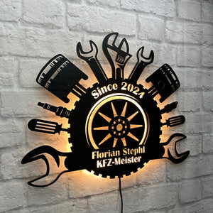 Gift for car master workshop employee wall decoration car workshop mechanic birthday anniversary car mechanic master exam