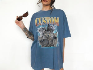 Custom Cat Bootleg Shirt, Custom Cat Shirt, Personalized Cat Bootleg Shirt, Custom Cat's Version, Cat Shirt