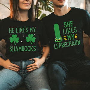 St. Patty's Day Couple Shirt, Funny St Patrick's Day T-Shirt, Funny Couples Shirts, Matching St Patricks Day, St. Patrick's Couple Tee Gift