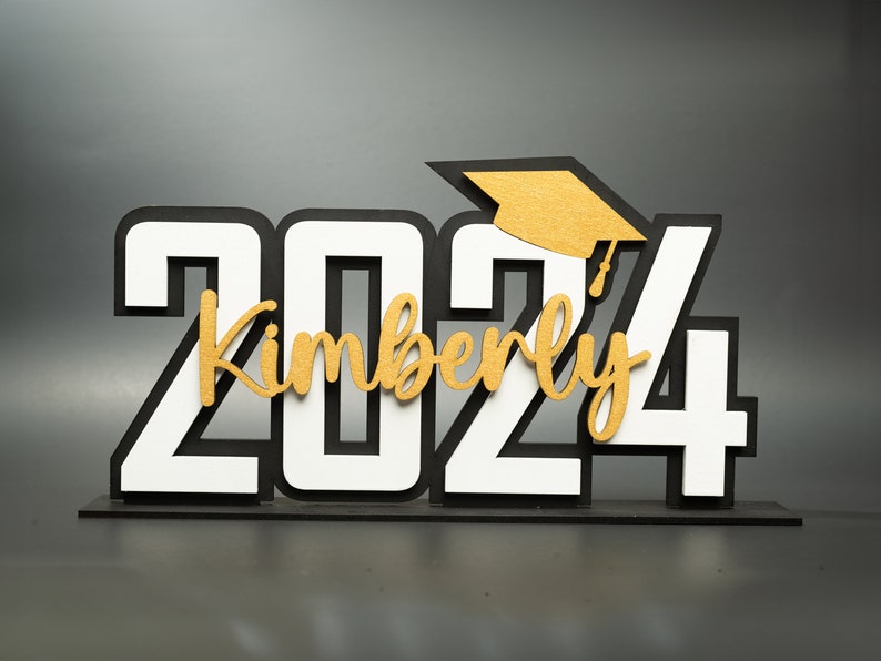 Personalized Graduation Class of 2025 Sign, Graduation Table Decor & Centerpiece, Gifts table Decoration, Senior Photo Prop Decor