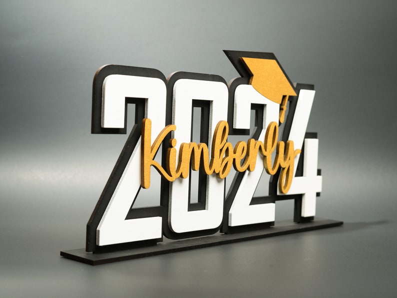 Personalized Graduation Class of 2025 Sign, Graduation Table Decor & Centerpiece, Gifts table Decoration, Senior Photo Prop Decor