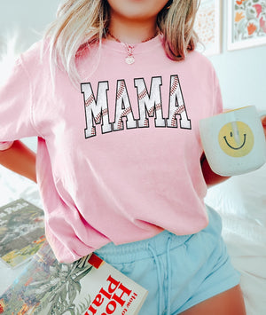 Personalized Cute Baseball Mama Shirt, Mothers day Gift For Baseball Mom, Gift For Baseball Lover, Mothers Day Shirt, Baseball Mom Tee Shirts