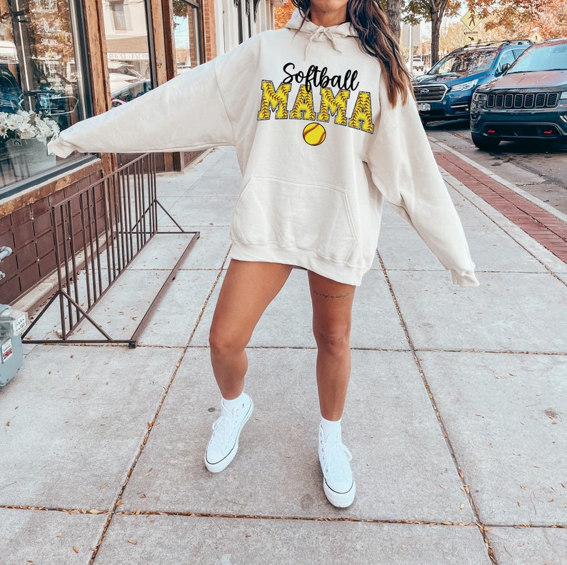 Personalized Softball Mom Shirt, Gameday Softball Shirt, Gift For Softball Mom