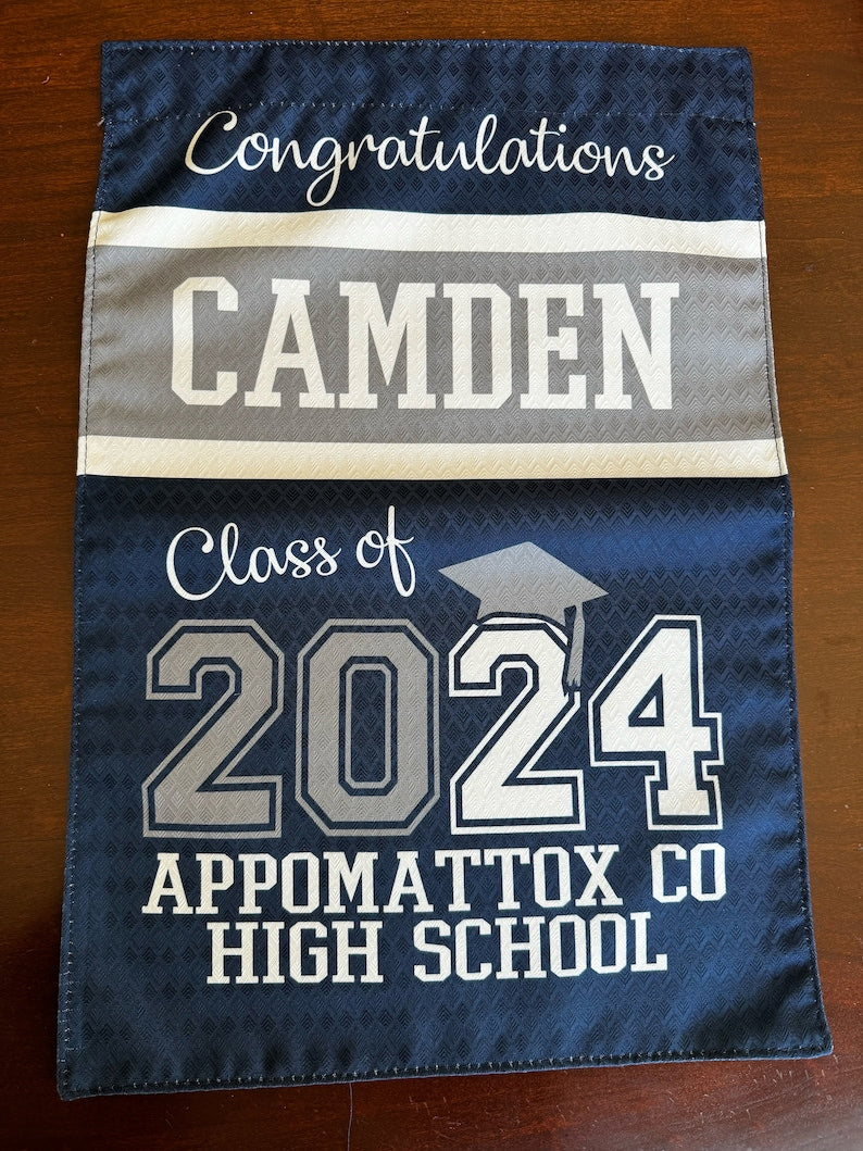 Graduation Senior Flag Class of 2025 Personalized