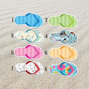 Personalized Cruise Door Magnet, Sandals, Flip Flops, Cruise 2025, Cruise Magnets, Family Cruise Custom Magnets, Group Vacation
