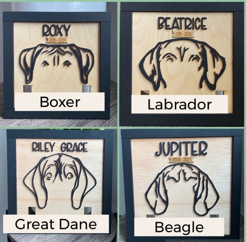 Dog Memorial Sign, Pet Memorial, Dog Remembrance, Pet Remembrance, Dog Collar Frame, Pet Collar Memorial, Memorial Pet Collar Frame