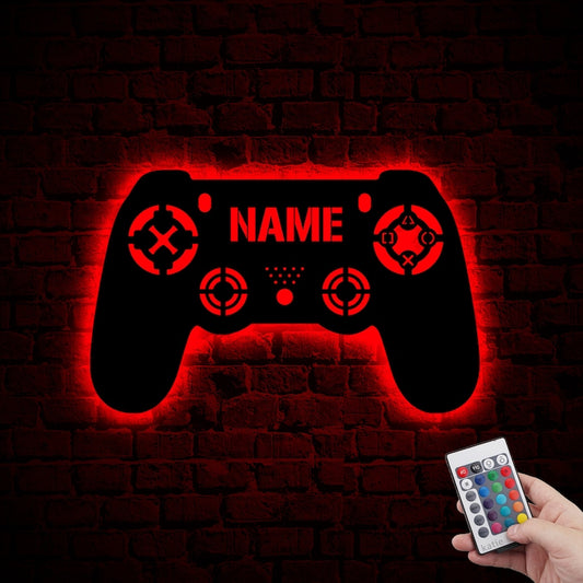 Personalized GamerTag Neon Led Sign, Custom Gaming Room Wall Decor, Custom Game Console Led Light, Custom Gamer Sign, GamerTag Name Led Sign