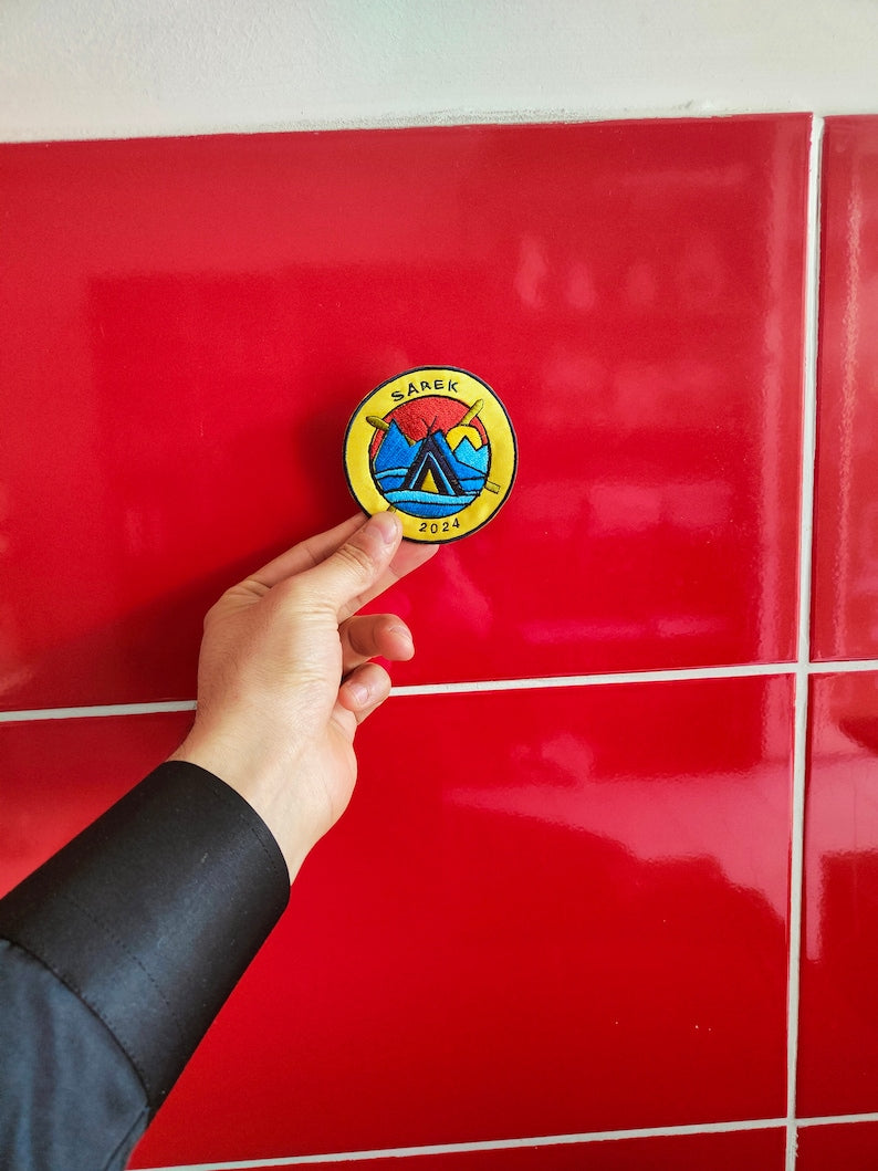 Custom Embroidered Patch - Personalized Artwork Applique - Iron On/Sew On/Velcro