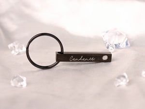 Custom Projection Photo Keychain for For Him For Her, Personalized Keychain with Photo Inside, Best Gift for Him Dad Husband Mom