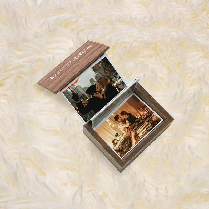 Pull Out Photo Album, Anniversary Collection Gift for Her, Photo Album Gift for Him