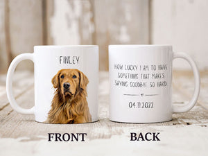 Custom Pet Mug Photo Name Memorial Gift, Sympathy Gift